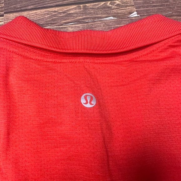 Lululemon Swiftly Tech Relaxed Fit Polo Shirt NWT Size 6 (Hot Heat/Red Glow) - Picture 7 of 11